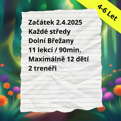 Cyklokroužek 4 - 6let Dolní Břežany - TreninkCyklistiky.cz